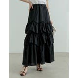 [低身長/高身長サイズ有]ワッシャークロスティアードスカート | Re:EDIT | 詳細画像27 