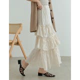 [低身長/高身長サイズ有]ワッシャークロスティアードスカート | Re:EDIT | 詳細画像30 