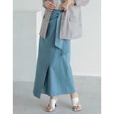 [新色追加][低身長サイズ有]コットンリネンラップ風スカート | Re:EDIT | 詳細画像21 