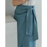 [新色追加][低身長サイズ有]コットンリネンラップ風スカート | Re:EDIT | 詳細画像23 