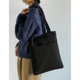 ブラック(001) | スクエアペディントートバッグ | Re:EDIT