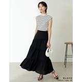 [低身長サイズ有]コットンティアードフリルスカート | Re:EDIT | 詳細画像11 