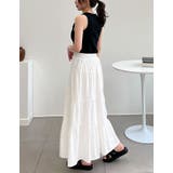 [低身長サイズ有]コットンティアードフリルスカート | Re:EDIT | 詳細画像8 