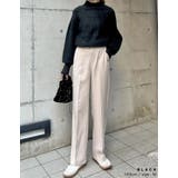 片畦ピンタックボトルネックニットプルオーバー | Re:EDIT | 詳細画像8