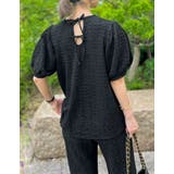 カットジャガードバックリボンフレアトップス | Re:EDIT | 詳細画像6