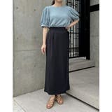 カットジャガードバックリボンフレアトップス | Re:EDIT | 詳細画像35