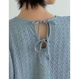 カットジャガードバックリボンフレアトップス | Re:EDIT | 詳細画像37