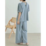 カットジャガードバックリボンフレアトップス | Re:EDIT | 詳細画像38