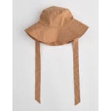 [2WAY]リネンライクベルト付きバケットハット | Re:EDIT | 詳細画像6 