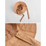 [2WAY]リネンライクベルト付きバケットハット | Re:EDIT | 詳細画像7 