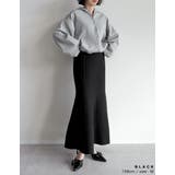 [低身長サイズ有]マーメイドミラノリブニットスカート | Re:EDIT | 詳細画像14 