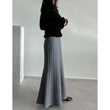 [低身長サイズ有]マーメイドミラノリブニットスカート | Re:EDIT | 詳細画像24 