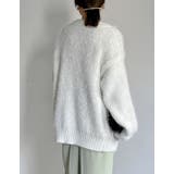 オーバーサイズフェザーニットカーディガン | Re:EDIT | 詳細画像13