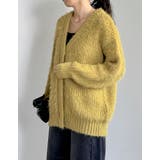 オーバーサイズフェザーニットカーディガン | Re:EDIT | 詳細画像17