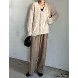 オーバーサイズフェザーニットカーディガン | Re:EDIT | 詳細画像6