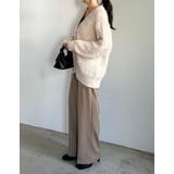 オーバーサイズフェザーニットカーディガン | Re:EDIT | 詳細画像7