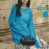 [2025SS COLLECTION]起毛シアーメッシュニットトップス | Re:EDIT | 詳細画像1 