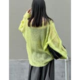 [2025SS COLLECTION]起毛シアーメッシュニットトップス | Re:EDIT | 詳細画像24 