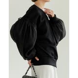 オーガンジーボリューム袖ダンボールオーバーサイズプルオーバー | Re:EDIT | 詳細画像11