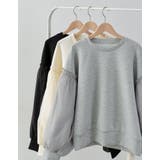 オーガンジーボリューム袖ダンボールオーバーサイズプルオーバー | Re:EDIT | 詳細画像2