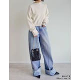 [累計販売枚数1.3万枚突破！]アルパカタッチクロップド丈ニットプルオーバー | Re:EDIT | 詳細画像13 