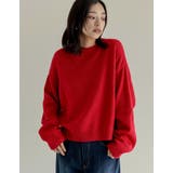 [累計販売枚数5,700枚突破！]アルパカタッチクロップド丈ニットプルオーバー | Re:EDIT | 詳細画像8 