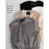 丈が選べるフェイクファーベスト | Re:EDIT | 詳細画像2