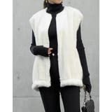 丈が選べるフェイクファーベスト | Re:EDIT | 詳細画像4