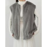 丈が選べるフェイクファーベスト | Re:EDIT | 詳細画像5