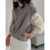 丈が選べるフェイクファーベスト | Re:EDIT | 詳細画像9