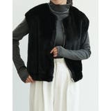 丈が選べるフェイクファーベスト | Re:EDIT | 詳細画像10