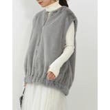 丈が選べるフェイクファーベスト | Re:EDIT | 詳細画像25