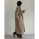 ボアビッグカラーダブルチェスターコート | Re:EDIT | 詳細画像11