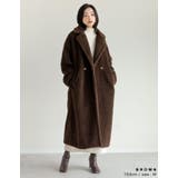 ボアビッグカラーダブルチェスターコート | Re:EDIT | 詳細画像14