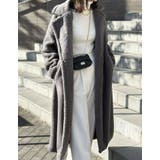 ボアビッグカラーダブルチェスターコート | Re:EDIT | 詳細画像4