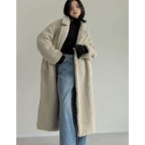 ボアビッグカラーダブルチェスターコート | Re:EDIT | 詳細画像6