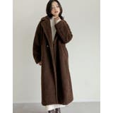 ボアビッグカラーダブルチェスターコート | Re:EDIT | 詳細画像7