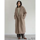 [低身長サイズ有]ボアビッグカラーダブルチェスターコート | Re:EDIT | 詳細画像7 