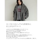 ボアビッグカラーダブルチェスターコート | Re:EDIT | 詳細画像9