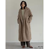 ボアビッグカラーダブルチェスターコート | Re:EDIT | 詳細画像10