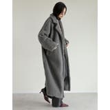 ボアビッグカラーダブルチェスターコート | Re:EDIT | 詳細画像21