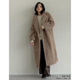 ボアビッグカラーダブルチェスターコート | Re:EDIT | 詳細画像26