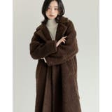 ボアビッグカラーダブルチェスターコート | Re:EDIT | 詳細画像30