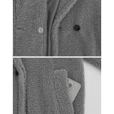 ボアビッグカラーダブルチェスターコート | Re:EDIT | 詳細画像33