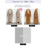 ボアビッグカラーダブルチェスターコート | Re:EDIT | 詳細画像36