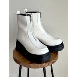 [大きいサイズ有]フロントジップトラックソールブーツ | Re:EDIT | 詳細画像23 