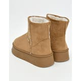 [大きいサイズ有]厚底ショートムートンブーツ | Re:EDIT | 詳細画像16 