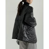 [低身長サイズ有]フェイクレザーキルティングジャケット | Re:EDIT | 詳細画像7 