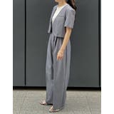 半袖パフジャケット×スラックスセットアップ | Re:EDIT | 詳細画像27