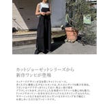 [低身長 高身長サイズ有][イージーケア]カットジョーゼットティアードバックオー… | Re:EDIT | 詳細画像6 